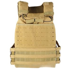 Chaleco Táctico ACU Molle Resistente para Hombre, Chaleco con Peso Corporal de Liberación Rápida con Bolsa de Gimnasio para Entrenamiento al Aire Libre - Product Image 3