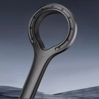 Pommeau de douche à main professionnel en plastique ABS filtrant, haute pression, pour projets hôteliers et salles de bain