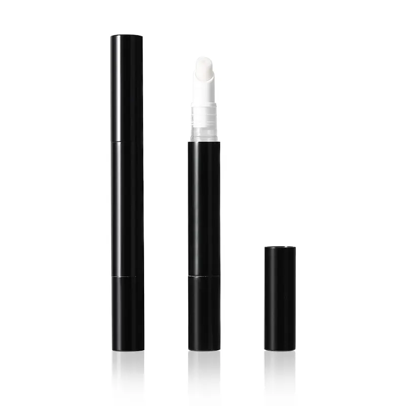 Hochwertiger 2ml 4ml Zahn aufhellung stift Bleich gel flasche Twist Nagel hautöl stift mit Schwamm applikator