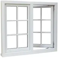 Алюминиевая рама с порошковым покрытием и двойным остеклением, теплостойкое окно Schuco