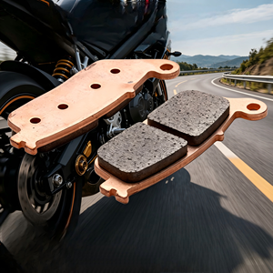Nouvelles plaquettes de frein en cuivre fritté HBS FA196 pour VFR750/CB500/<span class=keywords><strong>CBR1000</strong></span> <span class=keywords><strong>F</strong></span>/ST1100 pour Bonneville/ 900/955i - Product Image 2