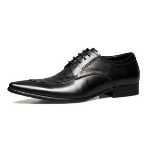 Zapatos Oxford de Hombre de Alta Calidad, Personalizados, de Cuero Genuino, con Cordones, Elegantes, Transpirables, con Diseño de Puntos, Antideslizantes, Ligeros, con Suela de Goma - Product Image 3