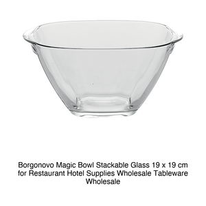 ชามแก้วซ้อนกันได้ รุ่นเมจิก 19 × 19 ซม. บอร์โกโนโว - Product Image 2
