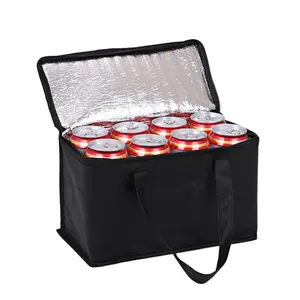 Customized eco 6 8 can non woven insulated beer cooler bags