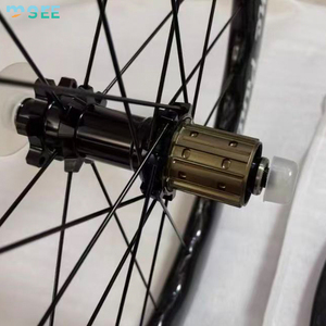 Ruedas de Carbono SeeMore Personalizables de 20 Pulgadas 451 para Bicicleta Plegable, Juego de Ruedas de Carbono para Brompton/Dahon, Ligeras para Carreras - Product Image 3