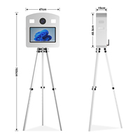 Photo Booth Cetak Instan 70-inci Mendukung iPad, Printer SLR, Kamera, Dilengkapi Wi-Fi/Bluetooth, Garansi 2 Tahun, Model Terlaris