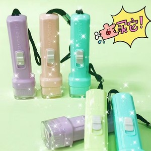 Mini Led Flashlight Rechargeable Battery Portable Handheld For Children Household Use Bright <b>Light</b> Plastic <b>Shell</b> - Product Image 3