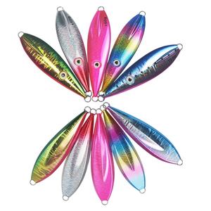 Señuelo <span class=keywords><strong>de</strong></span> placa <span class=keywords><strong>de</strong></span> hierro para pesca en el mar, anzuelos luminosos <span class=keywords><strong>de</strong></span> alta calidad, 120g - Product Image 6