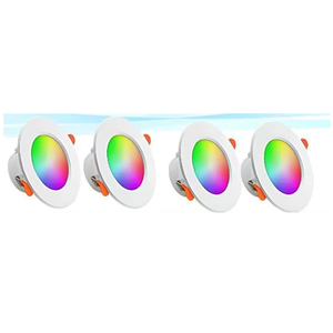 โคมไฟเพดาน LED สีสันสดใส ทรงกลม ไฟสมาร์ทโฮม 10W 15W RGB ปรับความสว่างได้ ควบคุมผ่าน Wifi - Product Image 1
