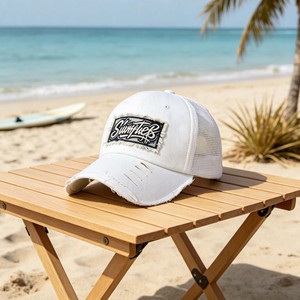 หมวกแก๊ป OEM ขายส่ง 6 แผง ผ้าเทอร์รี่ ซูเอ็ด คุณภาพสูง ตาข่ายแบบ SnapBack ฮิปฮอป ปักโลโก้  สำหรับทุกเพศ - Product Image 1