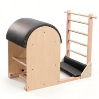 Baril d'escalade Pilates professionnel réglable en bois d'érable massif pour l'entraînement de la force et de la flexibilité à domicile ou en studio