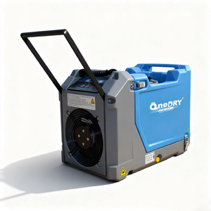 30LGR Wifi新品コンパクトR32 R290除湿機商用乾燥機ポンプ付き自動除湿工業用ホイール & ハンドル付き - Product Image 5