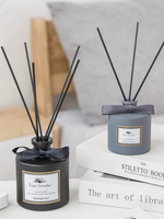 Diffuseur à bâtonnets en verre mat, emballé dans une boîte cadeau de luxe, qualité supérieure, vente chaude, fournisseur d'usine