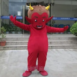 万圣节派对圣诞嘉年华Funtoys Devil成人卡通角色扮演吉祥物服装