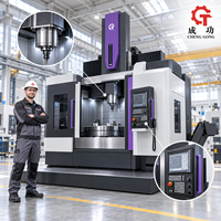 Machine de tournage et d'alésage verticale CNC à double colonne avec table rotative, machine de découpe de métaux à broche, tour vertical CNC US EU