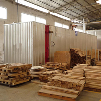 Équipement de séchage du bois, sécheur de placage de bois, chambre de séchage sous vide pour la production de contreplaqué, commande PLC, chauffage à l'huile de transfert de chaleur