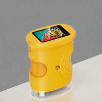 1080P Auto Focus Digital Microscope Learning Toy for Kids with LED Light IP53 Rated Early Childhood Development Children's Gift