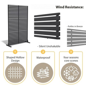 Écran de confidentialité extérieur, panneau de confidentialité décoratif, clôture, écran de confidentialité pour patio, cour, balcon, piscine - Product Image 6