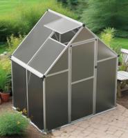 Serre moderne en métal isolé, facilement assemblable, design étanche pour la culture des fleurs destinée aux agriculteurs
