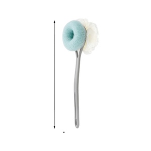 Zenidoo HYH106 Children & Babies Modern 2-in-1 Bathing <b>Back</b> <b>Brush</b> Oval Shaped PP/PE Material for Rubbing Mud and Relaxation - Product Image 1