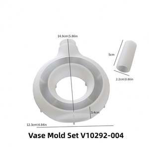 V10292 Versatile Resin <b>Mold</b> Silicone <b>for</b> Vase Making, DIY Epoxy & <b>Plaster</b> <b>Casting</b> <b>Mold</b> <b>for</b> Florist and Home Decor - Product Image 6