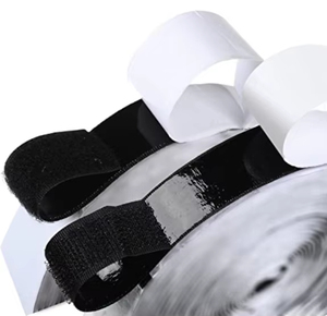 Tessuto personalizzato adesivo Velcroes nastro autoadesivo rotolo forte gancio adesivo e nastro di fissaggio ad anello striscia di Velcroes Nylon - Product Image 5