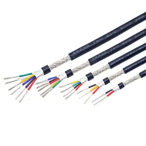 UL2464 kabel kontrol sinyal, kabel multicore 20AWG pasangan terpilin