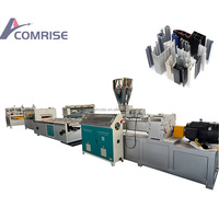 Meilleure ligne d'extrusion de profilés PVC à double vis entièrement automatique et haute vitesse pour plaques et profilés PP/PE/HDPE