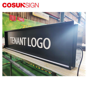 Açık yuvarlak şekil dükkanı isim kartı tasarımları ışık kutusu - Product Image 5