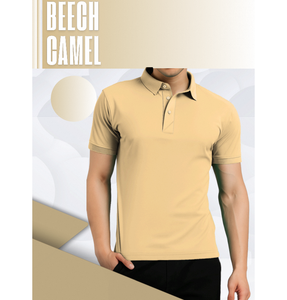 เสื้อยืดผู้ชายผ้าโพลีเอสเตอร์แห้งเร็ว Mars Dry Fit 200 GSM คอปก ระบายอากาศได้ดี เนื้อผ้านุ่ม สวมใส่สบาย เหมาะสำหรับเล่นกีฬาและทำงานออฟฟิศ - Product Image 1