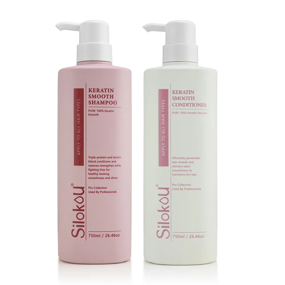 Manufacturer Directly Sulphate Free Organic Keratin Shampoo And Conditioner Private Label Private Label Hair Shampoo