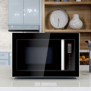 <span class=keywords><strong>Micro</strong></span>-<span class=keywords><strong>ondes</strong></span> en acier inoxydable 34L avec contrôle électronique du gril et affichage LED rouge intégré en céramique pour la cuisine - Product Image 5