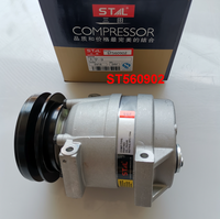 Compresor de aire acondicionado de motor Cumminss de alta calidad, compresor para Daewoo para excavadora Hyundai suministrado de fábrica