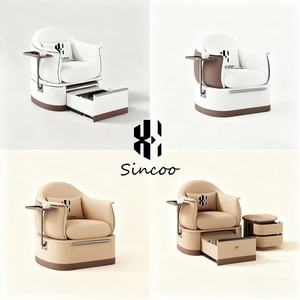 Manufacturer Luxury Custom Design Pipeless Pedicure Chairs With Adjustment <b>Sofa</b> Foot Spa Chair for Nail Salon - Product Image 4