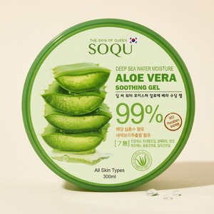Gel de agua de mar hecho en Corea, cuidado calmante, gel de aloe antienvejecimiento 300ml, uso diario, nutritivo con efecto antienvejecimiento, cosmético coreano NATURAL. - Product Image 2