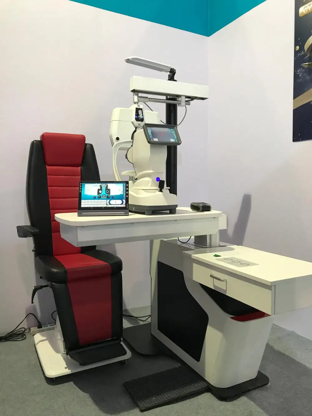 Ophtalmology Unit Refraction Chair High Quality CT-1000 Ophthalmic Examination Unit