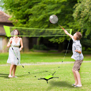 กรอบตาข่ายพิคเกิลบอลแบบพกพาปรับได้สำหรับการฝึกแบดมินตันอุปกรณ์กีฬาอื่นๆ - Product Image 4