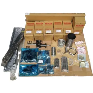 Kit de révision et de reconstruction de pièces de moteur 6WG1 6BG1 6BD1 6HK1 Kit de revêtement pour pièces de moteur