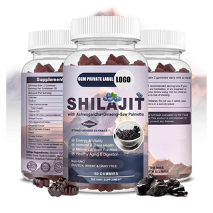Gummies multi-compléments <span class=keywords><strong>Shilajit</strong></span> 600 mg en marque blanche OEM, gummies <span class=keywords><strong>Shilajit</strong></span> pour hommes et femmes - Product Image 1