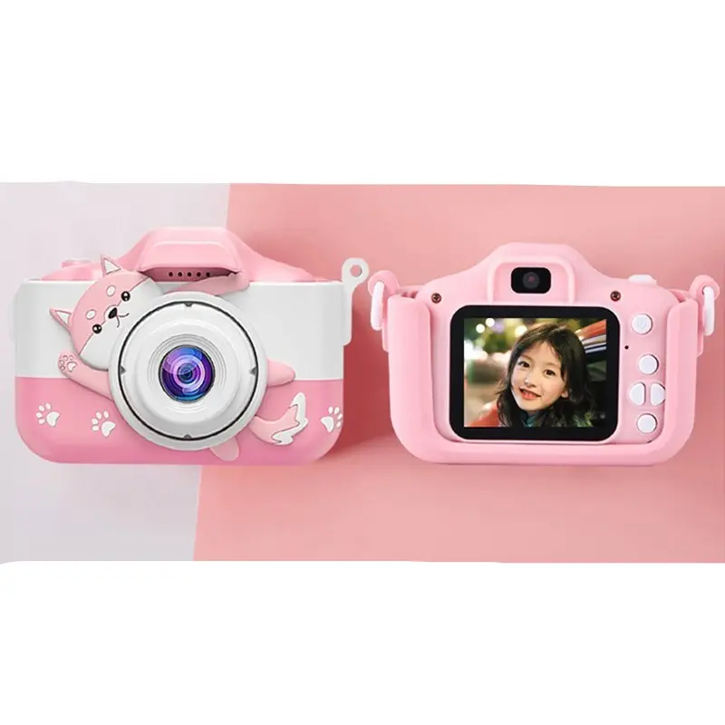 1080p Hd Mini Camera With Games Kids Fun Photo Instant Color Camera Film Selfie Toys Digital Children Print Camera