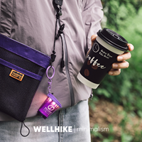 Lampu Kopi Kapsul WELLHIKE - Lampu Suasana Camping Mini LED - Lampu Malam Camping Luar Ruangan Portabel Tipe Gantungan