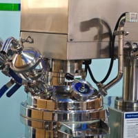 Petite mayonnaise industrielle commerciale sous vide pour la production végétale, mélangeur émulsifiant homogénéisant, machine de fabrication de mayonnaise