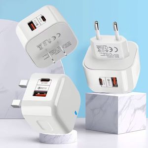 New Arrival Fast Charger A+C <b>Power</b> <b>Adapter</b> Supply Type C Quick Charger PD Charger for Mobile Phone - Product Image 4