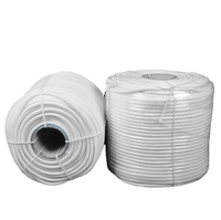 Corde de barge en plastique de ficelle de corde d'évier en nylon de polyester de couleur blanche résistante élevée pour le navire d'expédition