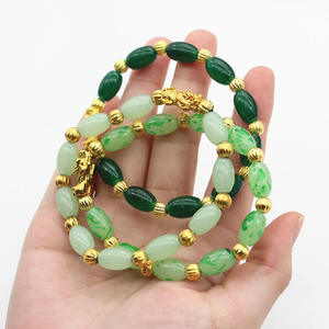 Pulseras de la Suerte Chinas 2026, Amuleto de Feng Shui Pixiu, Pulseras Verdes de la Riqueza, Joyería Unisex, Pulseras Vintage, Gran Venta 2023 - Product Image 3