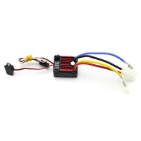 HobbyWing — contrôleur de vitesse QuicRun 1060 pour moteur Brushed, ESC 1060, avec Mode commutateur, BEC pour voiture RC 1:10, 60a, 1 pièce