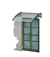 Matériaux de Toit en Polycarbonate pour Abri de Porte et de Fenêtre