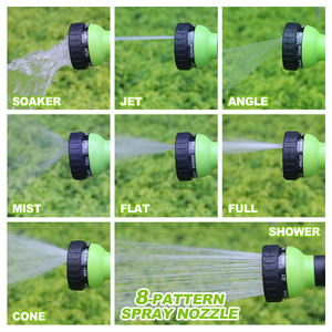 Pistola a spruzzo manuale SUNSHINE per giardino, resistente e leggera, <span class=keywords><strong>8</strong></span> modalità regolabili, alta pressione, impugnatura in gomma antiscivolo, OEM/ODM - Product Image 3