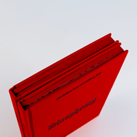 Livre de recettes personnalisé couverture rigide en lin de haute qualité avec feuille noire papier offset carton papier kraft impressions livre de cuisine