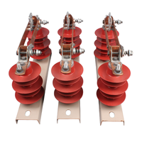YONGCELE HGW9-10 Interrupteur isolant haute tension extérieur 200A-630A, sectionneur en porcelaine/caoutchouc silicone pour ligne aérienne 10kV